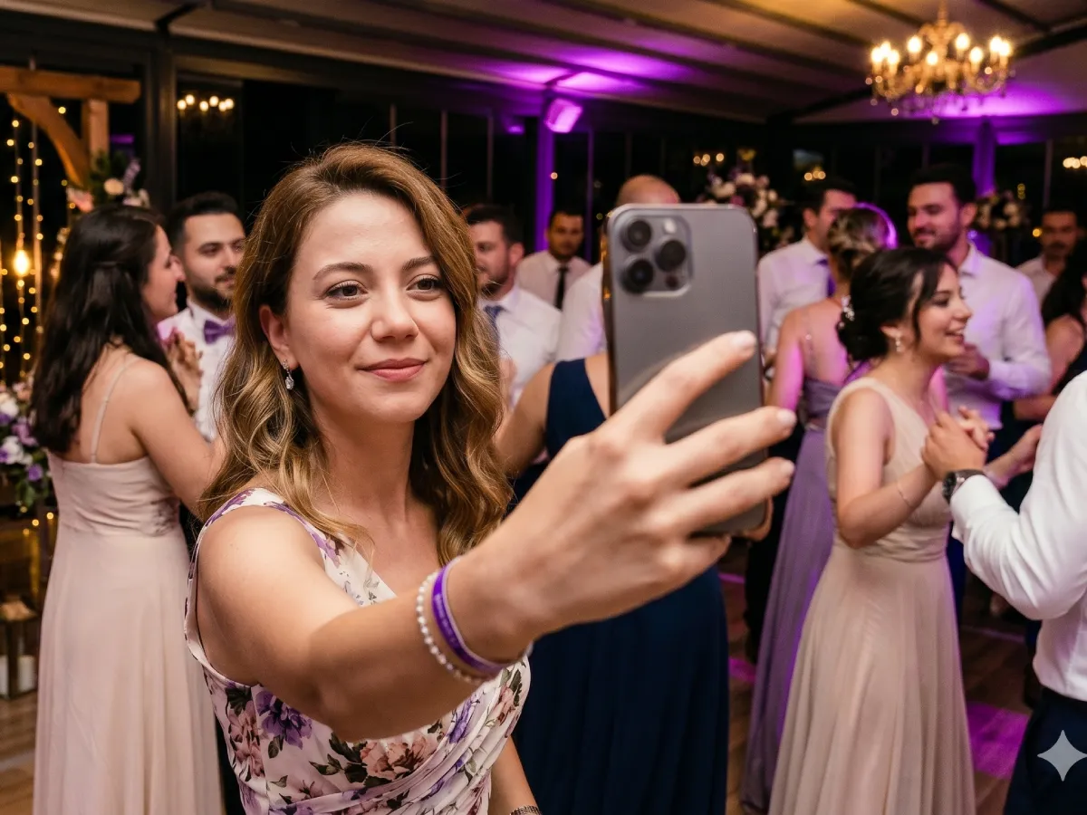 Yüz tanıma ile fotoğraf eşleştirme görselleştirmesi